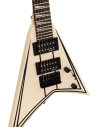 JACKSON JS1X RR MINION VINTAGE WHITE W/BLACK BEVELS
