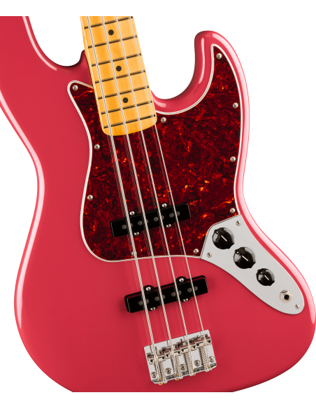 FENDER AM PRO CLASSIC JAZZ BASS FADED DAKOTA RED