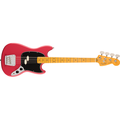 FENDER AM PRO CLASSIC MUSTANG FADED DAKOTA RED MN