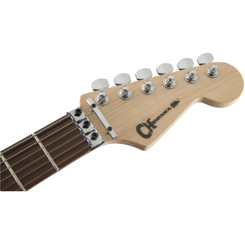 CHARVEL MJ SAN DIMAS S1 HSH FR PF QM TRASPARENT GREEN BURST