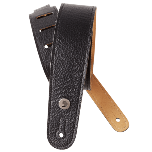 D'ADDARIO STRAP SLIM GARMENT LEATHER BLACK