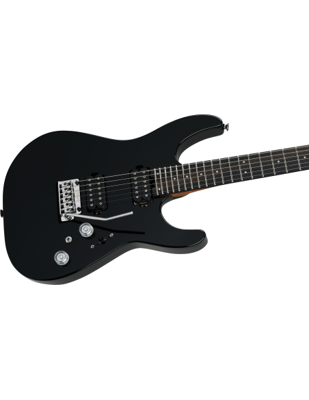 CHARVEL PRO MOD PLUS DK24 E HH  2PTE RAVEN BLACK