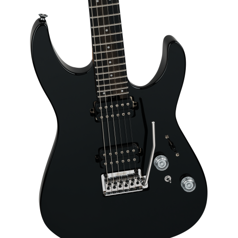 CHARVEL PRO MOD PLUS DK24 E HH  2PTE RAVEN BLACK