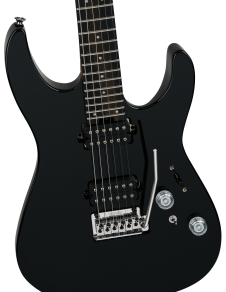 CHARVEL PRO MOD PLUS DK24 E HH  2PTE RAVEN BLACK