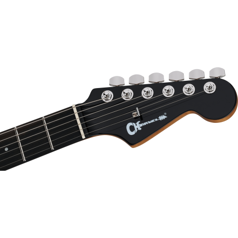 CHARVEL PRO MOD PLUS DK24 E HH  2PTE RAVEN BLACK