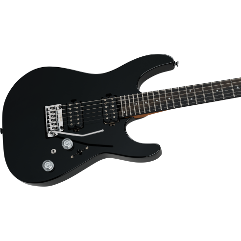 CHARVEL PRO MOD PLUS DK24 E HH  2PTE RAVEN BLACK