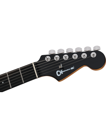 CHARVEL PRO MOD PLUS DK24 E HH  2PTE RAVEN BLACK