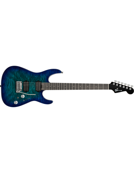 CHARVEL PRO MOD PLUS DK24 E HH 2PT QM CHLORINE BURST