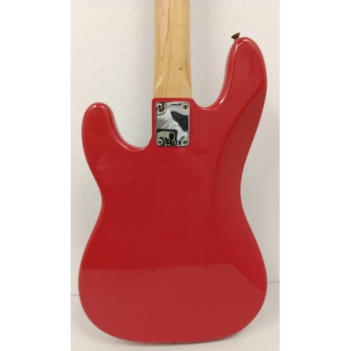 FENDER P BASS LTD 60 JOURNEYMAN RELIC FIESTA RED