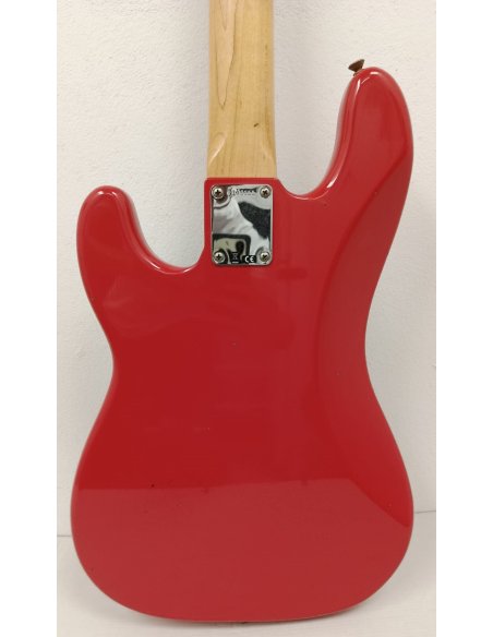 FENDER P BASS LTD 60 JOURNEYMAN RELIC FIESTA RED