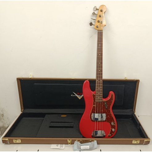 FENDER P BASS LTD 60 JOURNEYMAN RELIC FIESTA RED