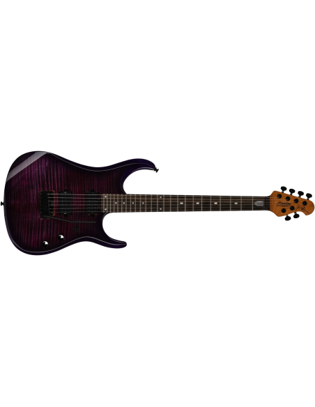 STERLING BY MUSIC MAN JP150D FLAME MAPLE PURPLE NEBULA