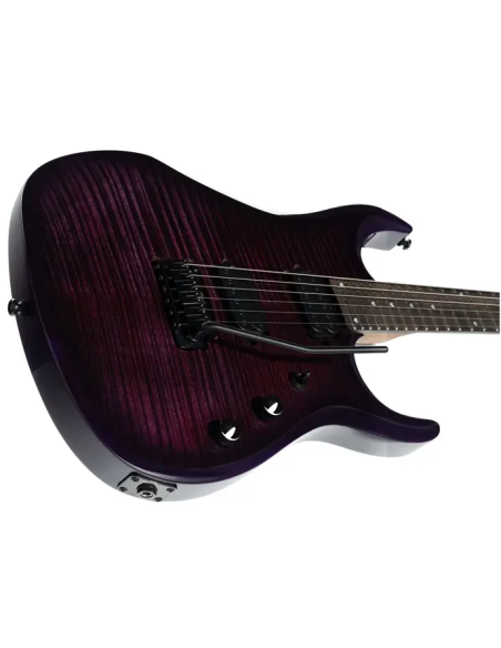 STERLING BY MUSIC MAN JP150D FLAME MAPLE PURPLE NEBULA