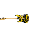 EVH LTD STRIPED SERIES FRANKIE RELIC AGED BLACK AND YELLOW