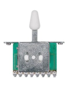 BOSTON SW-145-W SWITCH 5 VIE WHITE CAP