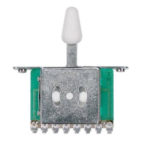 BOSTON SW-145-W SWITCH 5 VIE WHITE CAP