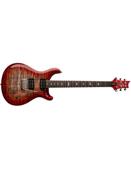 PRS SE CUSTOM 24 CHARCOAL CHERRY BURST