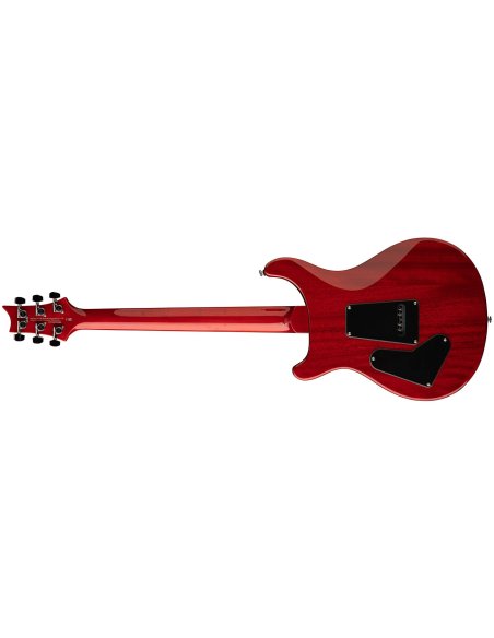 PRS SE CUSTOM 24 CHARCOAL CHERRY BURST
