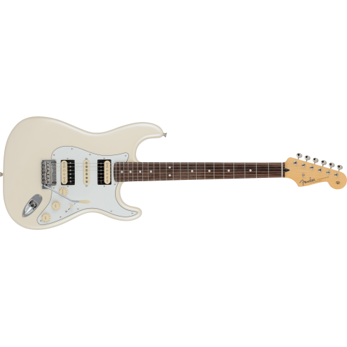 FENDER LTD HYBRID II STRAT HSH RW OLYMPIC PEARL