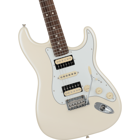 FENDER LTD HYBRID II STRAT HSH RW OLYMPIC PEARL
