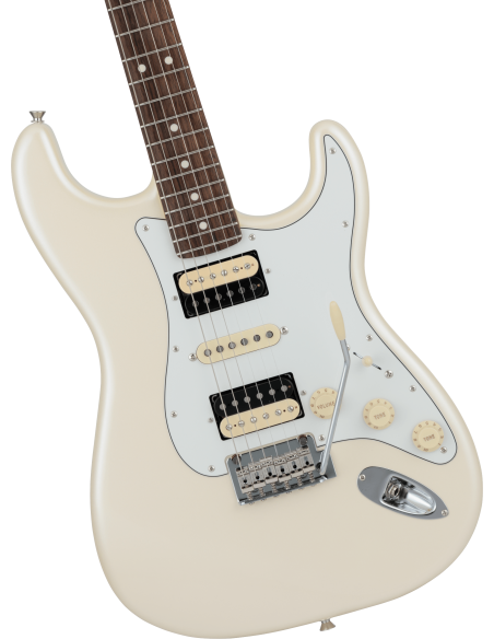 FENDER LTD HYBRID II STRAT HSH RW OLYMPIC PEARL
