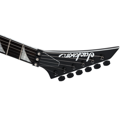 JACKSON PRO WES BORLAND KING V BLACK WITH WIHTE BEVELS