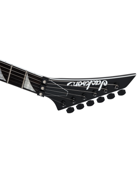 JACKSON PRO WES BORLAND KING V BLACK WITH WIHTE BEVELS