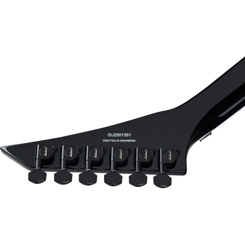 JACKSON PRO WES BORLAND KING V BLACK WITH WIHTE BEVELS