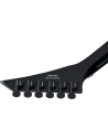 JACKSON PRO WES BORLAND KING V BLACK WITH WIHTE BEVELS