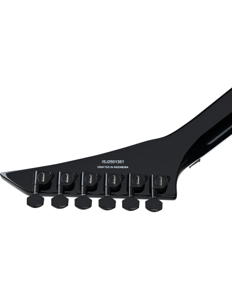 JACKSON PRO WES BORLAND KING V BLACK WITH WIHTE BEVELS