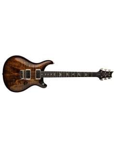 PRS CUSTOM 24-08 10 TOP BLACK GOLD WRAPAROUND BURST