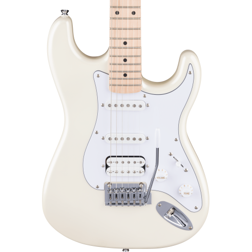 SQUIER FSR AFFINITY STRAT HSS MN PEARL WHITE