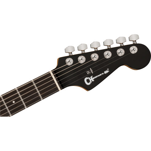 CHARVEL PRO MOD PLUS DK24 E HSS E 2PT QM AMBER TIGER EYE