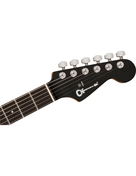 CHARVEL PRO MOD PLUS DK24 E HSS E 2PT QM AMBER TIGER EYE