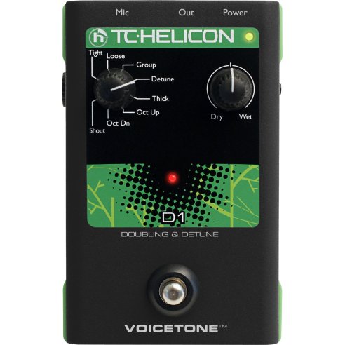 TC HELICON VOICETONE D1 DOUBLING AND DETUNE