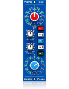 MIDAS 502 MICROPHONE PREAMPLIFIER V2