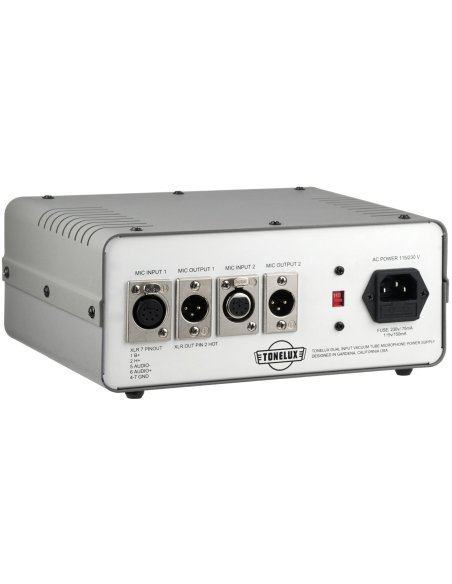 TONELUX JC37 TUBE MIC W/PSU