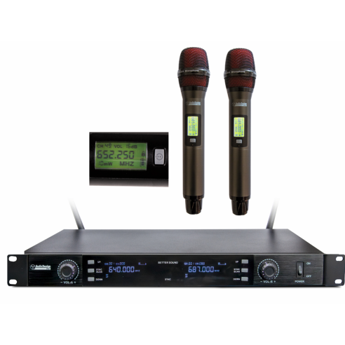 AUDIODESIGN PMU D22 DOPPIO RADIO A MANO