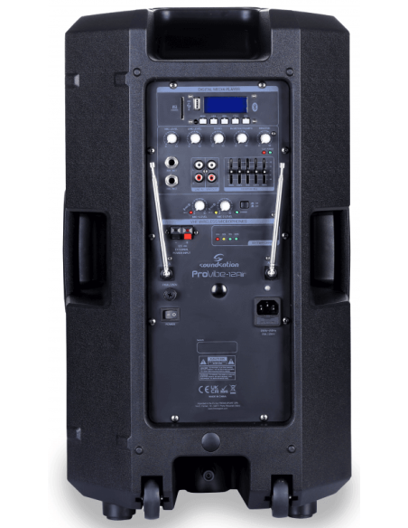 SOUNDSATION PROVIBE 12AIR MP3 BT 2XMIC VHF