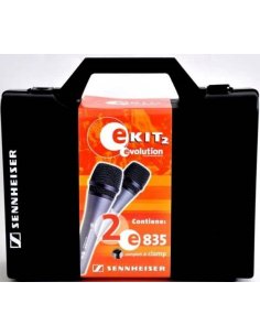 SENNHEISER E KIT 2 VALIGIA 2xE835