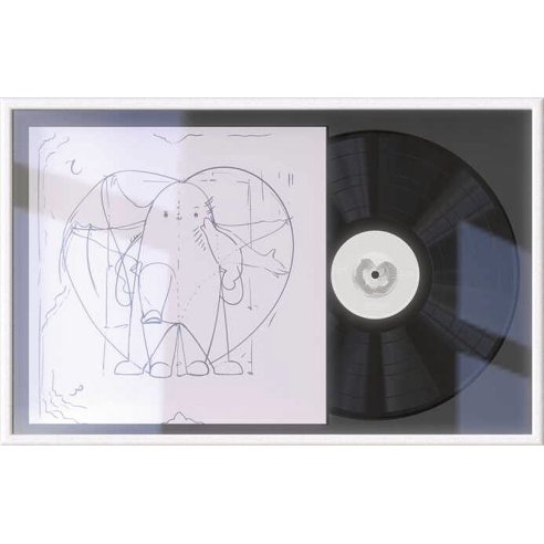 GLORIOUS Glorious Record display frame white