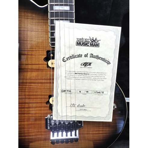 MUSIC MAN AXIS BFR BUTTERSCOTCH BURST LIMITED...