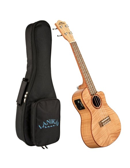 LANIKAI IT FM-CEC UKULELE CONCERTO FLAME MAPLE CON PREAMP