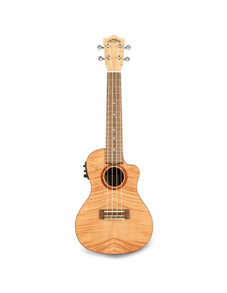 LANIKAI IT FM-CEC UKULELE CONCERTO FLAME MAPLE CON PREAMP