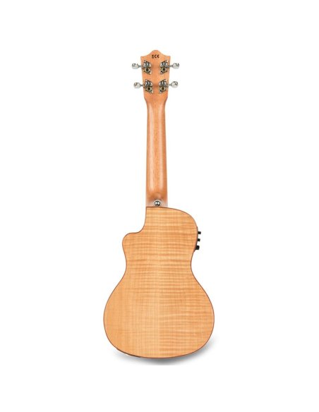 LANIKAI IT FM-CEC UKULELE CONCERTO FLAME MAPLE CON PREAMP