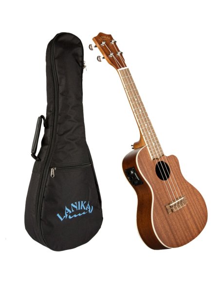 LANIKAI IT MA-CEC UKULELE CONCERTO IN MOGANO CON PREAMP