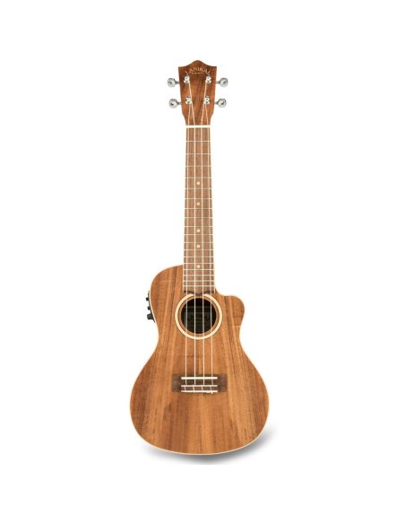 LANIKAI IT ACST-CEC UKULELE CONCERTO CON TOP IN ACACIA E PREAMP