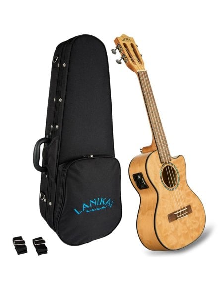 LANIKAI IT QM-NACET - UKULELE TENORE QUILTED MAPLE