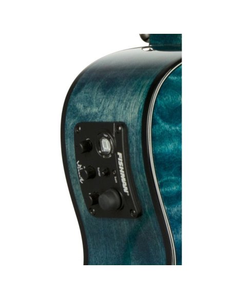 LANIKAI IT QM-BLCET - UKULELE TENORE QUILTED MAPLE