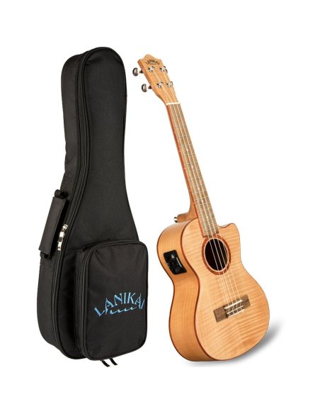 LANIKAI IT FM-CET - UKULELE TENORE FLAME MAPLE